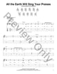 All the Earth Will Sing Your Guitar and Fretted sheet music cover